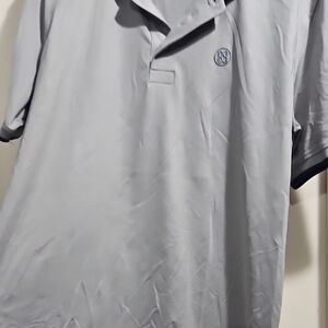 G/FORE Light Gray Polo Shirt